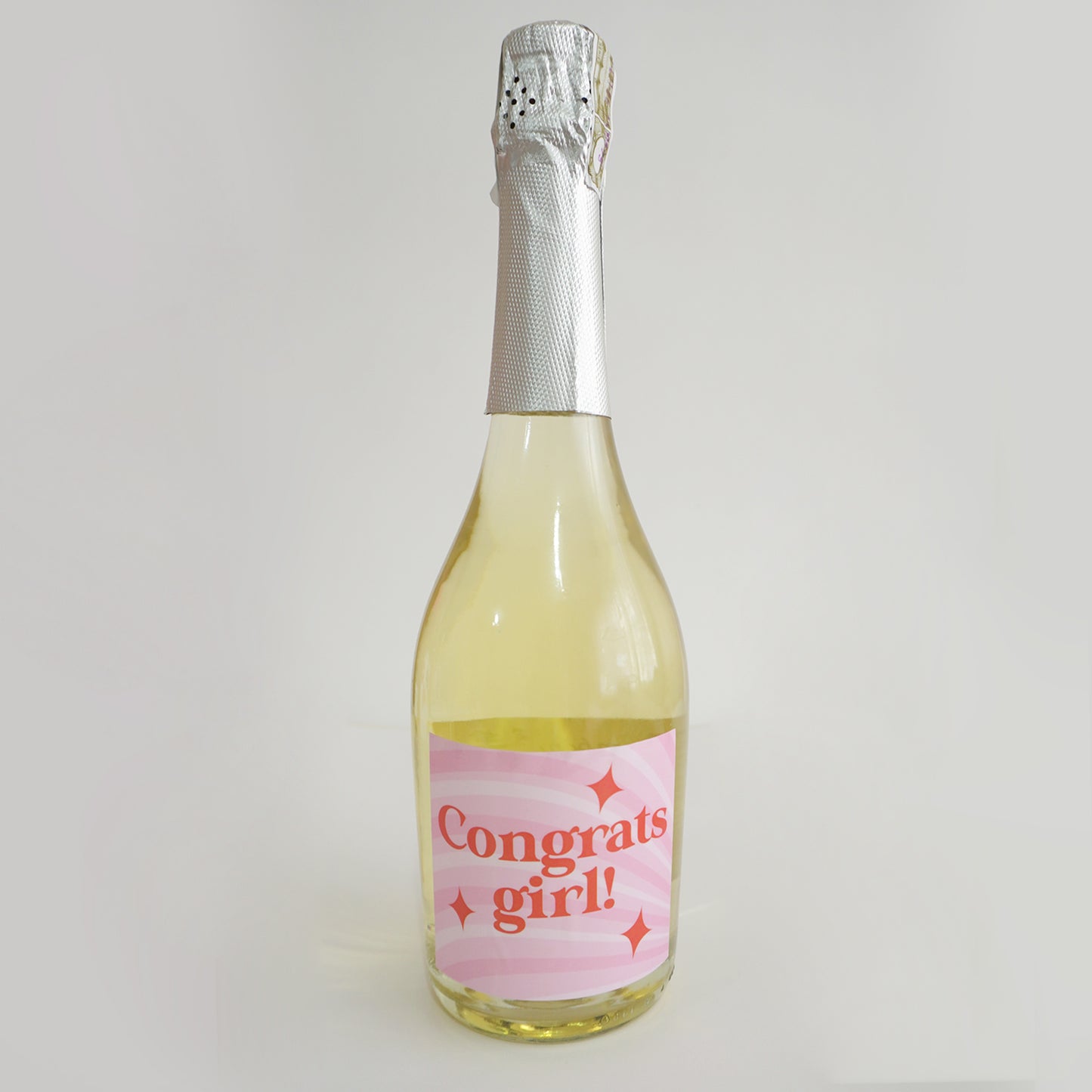 Congrats Girl Sparkling White Wine