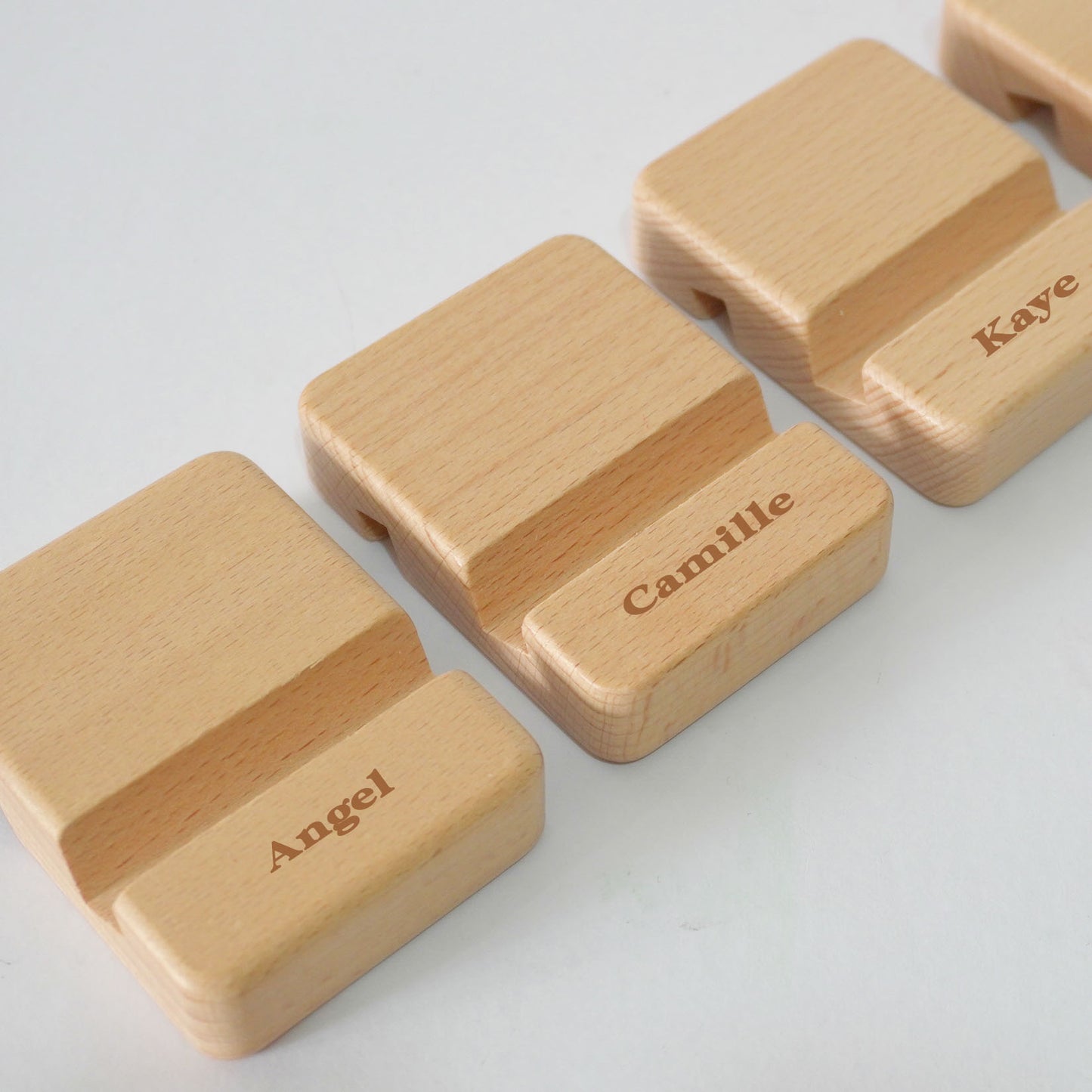 Wooden Phone Stand